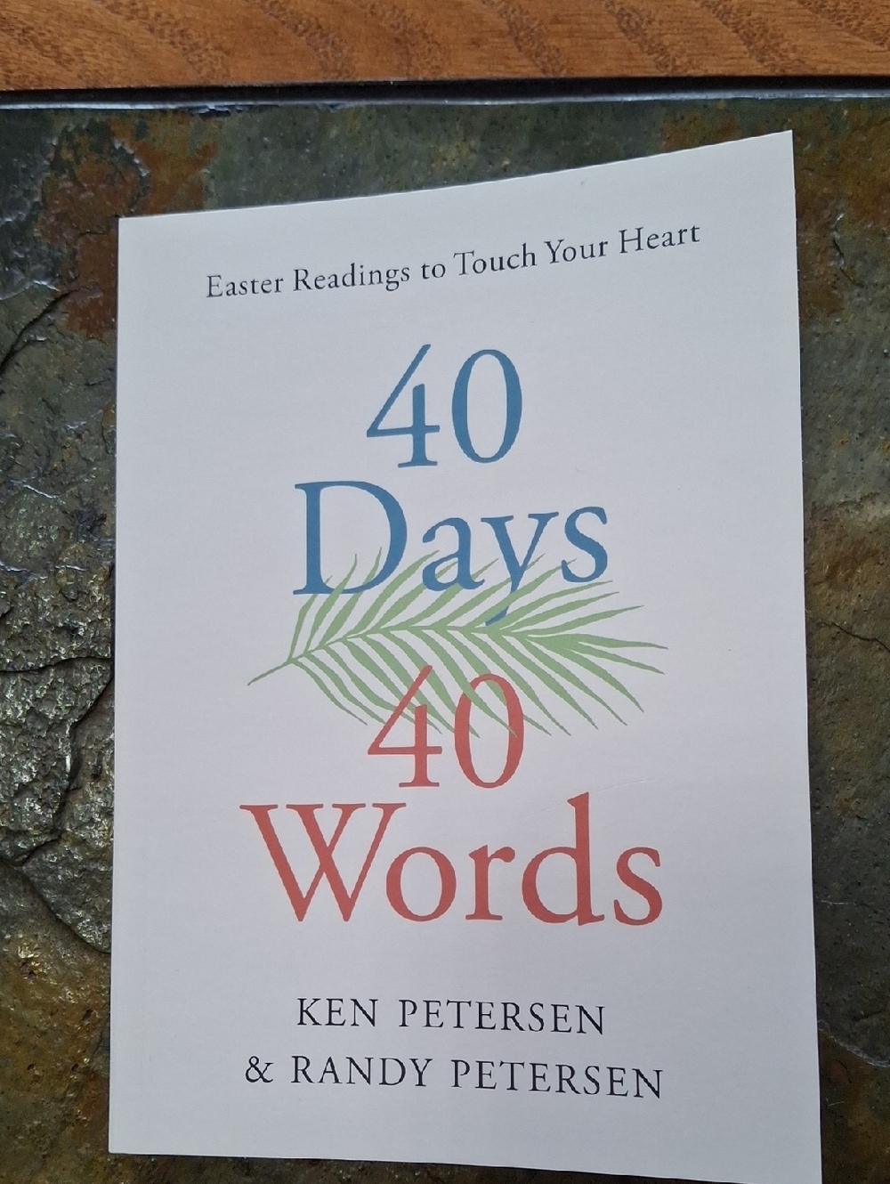 40 Days 40 Words